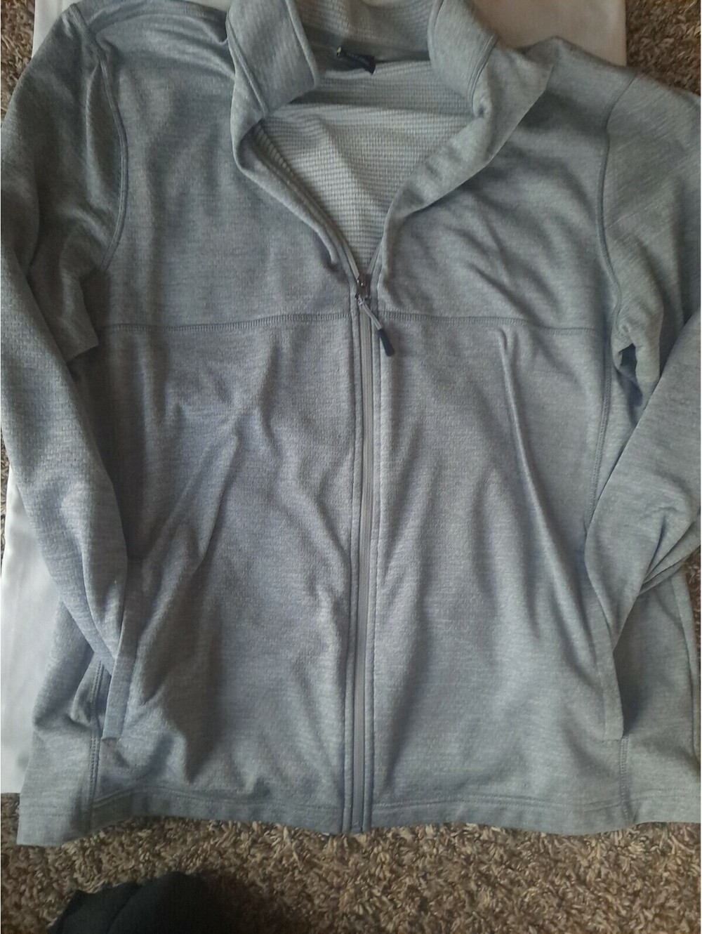 Men's Premium Athletic Lined Fleece Zip Up  Sweater Jacket